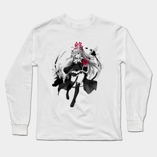 Bloody Queen Long Sleeve T-Shirt by stingi
